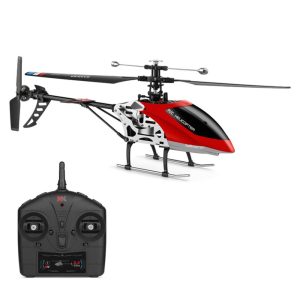 RC Helicopter |  WLtoys V912-A 2.4GHz 4CH Remote Control Helicopter Altitude Hold RC Helicopters Alloy Fuselage with Function One Key Take off Land RC Helicopter RC Helicopter