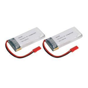 RC Quadcopter Parts |  2pcs GoolRC 3.7V 1200mAh 25C JST Plug LiPo Battery for Walkera WKLIPO-5#10 5G4Q3 SYMA S006 RC Quadcopter Parts RC Quadcopter Parts