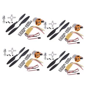 RC Quadcopter Parts |  4pcs A2212 1000KV Outrunner Motor + 4pcs HP 30A ESC + 4pairs 1045 Prop (B) Quad-Rotor RC Quadcopter Parts RC Quadcopter Parts