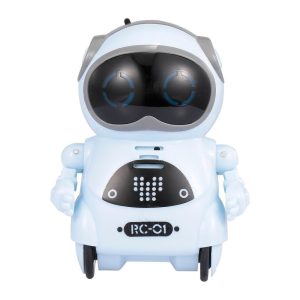 RC Robot |  939A Pocket Interactive Dialogue Robot RC Robot Blue