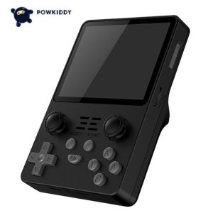 Retro Gaming |  Powkiddy RGB20S Handheld Game 3.5-inch IPS High-clear Screen Open Source Game Console Retro Gaming Black / Orange / Blue