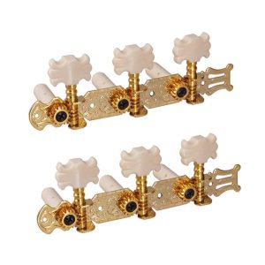 Strings |  1 Pair Gold Guitar Tuning Pegs Classical Guitar String Tuning Pegs Tuners Machine Heads Musical Instruments Gold