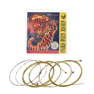 Strings |  Alice A406 Series Acoustic Folk Guitar Strings Set Stainless Steel Wire Steel Core Coated Copper Alloy Wound, 6pcs/ Set, Super Light(.011-.052) Musical Instruments Strings