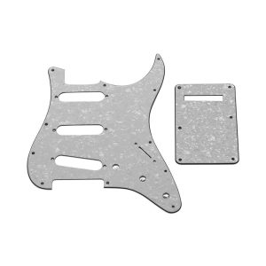 Strings |  SSS Electric Guitar Pickguard Set with Back Plate Screws Pick Guard for American ST Style Guitars Blue Pearl Musical Instruments Strings