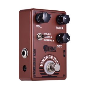 Musical Effects |  Dolamo D-11 Vintage Distortion Guitar Effect Pedal Musical Effects Coffee