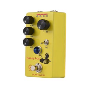 Musical Effects |  MOSKYAUDIO Honey Box Drive | Guitar Overdrive Pedal with Focus Control Musical Effects Musical Effects