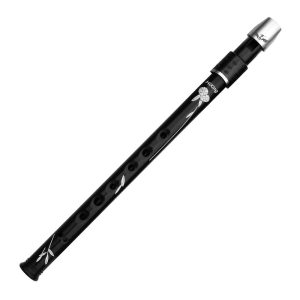 Woodwinds |  Lightweight Irish Whistle Tin Whistle Flute Recorder Instrument C key Musical Instruments Black