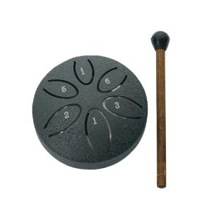 Drums & Percussion |  Steel Tongue Drum 3 Inch 6 Notes Percussion Instrument Balmy Drum with Drum Mallets Drums & Percussion Drums & Percussion