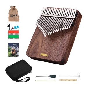 Keyboards & Pianos |  LINGTING K21W 21-key Wooden Thumb Piano Kalimba Mbira Sanza F Tonality Keyboards & Pianos Keyboards & Pianos