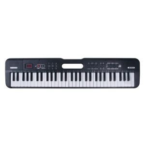 Keyboards & Pianos |  Portable 61 Keys Digital Music Electronic Keyboard Kids Multifunctional Electric Piano for Piano Student Musical Instrument Keyboards & Pianos Black+White