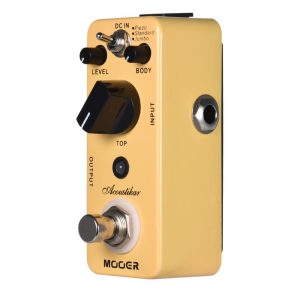 Pro Audio Equipment |  MOOER Acoustikar Acoustic Guitar Simulator Effect Pedal True Bypass with 3 Modes (Piezo/Standard/Jumbo) Musical Instruments Pro Audio Equipment