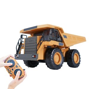 RC Car |  1/24 2.4GHz 9CH RC Dump Truck RC Construction Truck Engineering Vehicles Educational Toys with Light Music RC Car RC Car