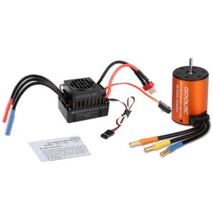 RC Car Parts |  GoolRC Upgrade Waterproof 3650 4300KV Brushless Motor with 60A ESC Combo Set for 1/10 RC Car Truck RC Car Parts RC Car Parts