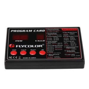 RC Car Parts |  Original Flycolor Programing Card for RC Cars ESC Electronic Speed Controller RC Car Parts RC Car Parts