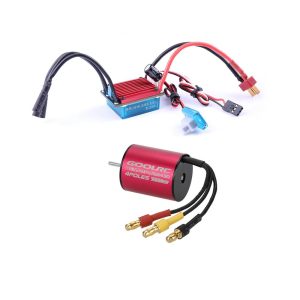 RC Car Parts |  Original GoolRC S2430 7200KV Sensorless Brushless Motor and 25A Brushless ESC Combo Set for 1/16 1/18 RC Car Truck RC Car Parts RC Car Parts